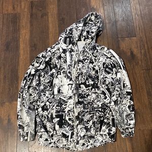 Vintage - Forum Snowboarding zip up hoodie men’s size small